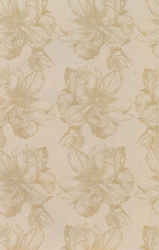 Picture of WRAPPING SHEET KRAFT FLOWERS - 50X70CM
